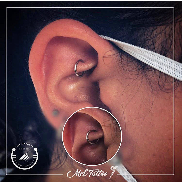 Aro Piercing Plata 925