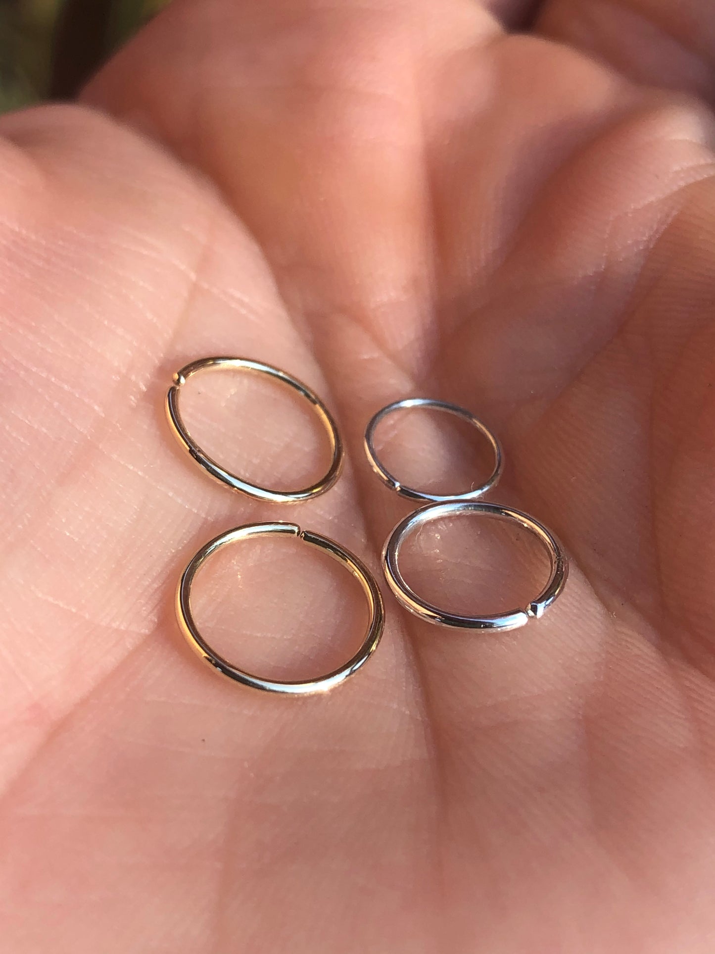 Aro Piercing Plata 925