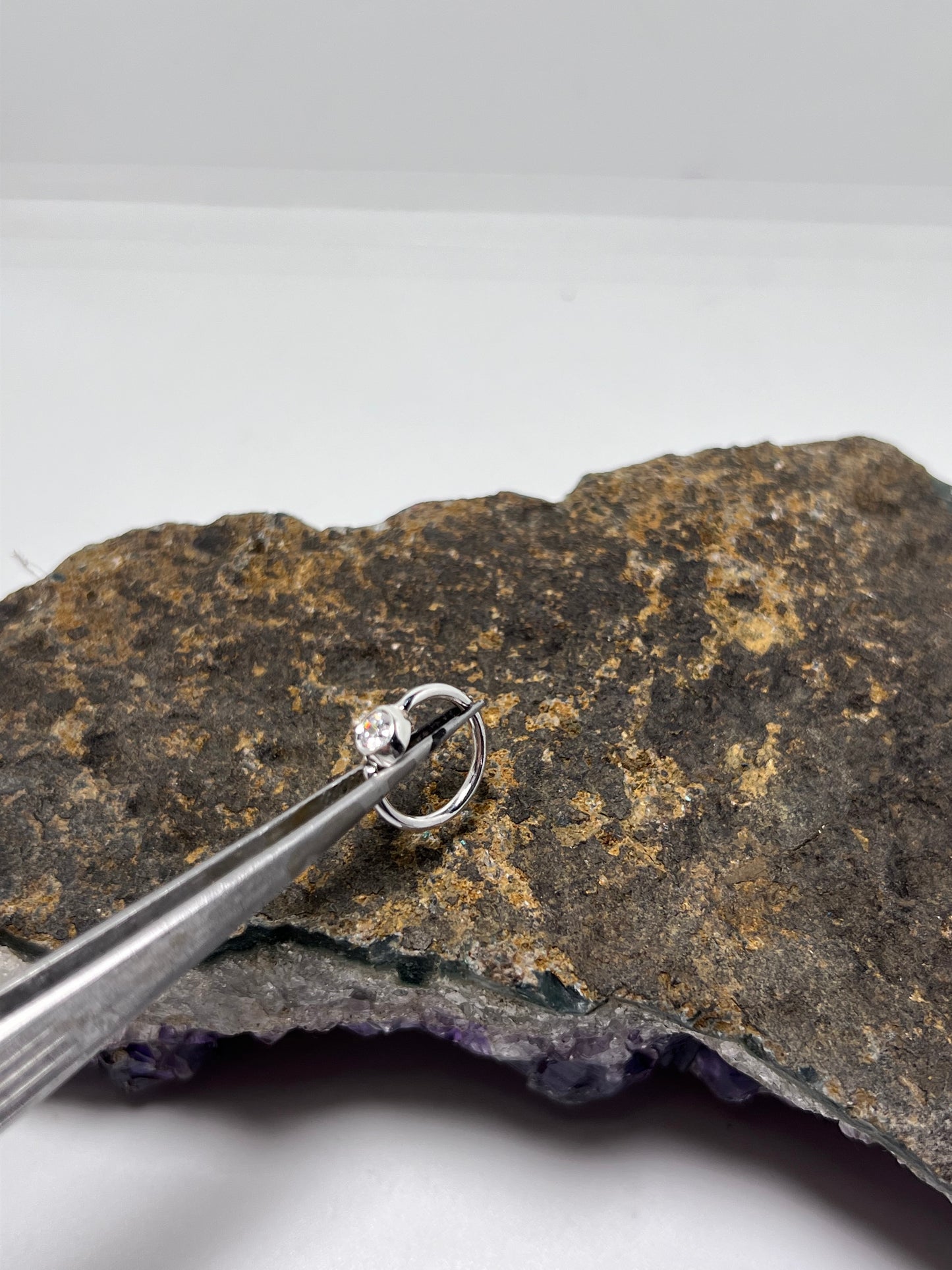 Aro Piercing Circonia