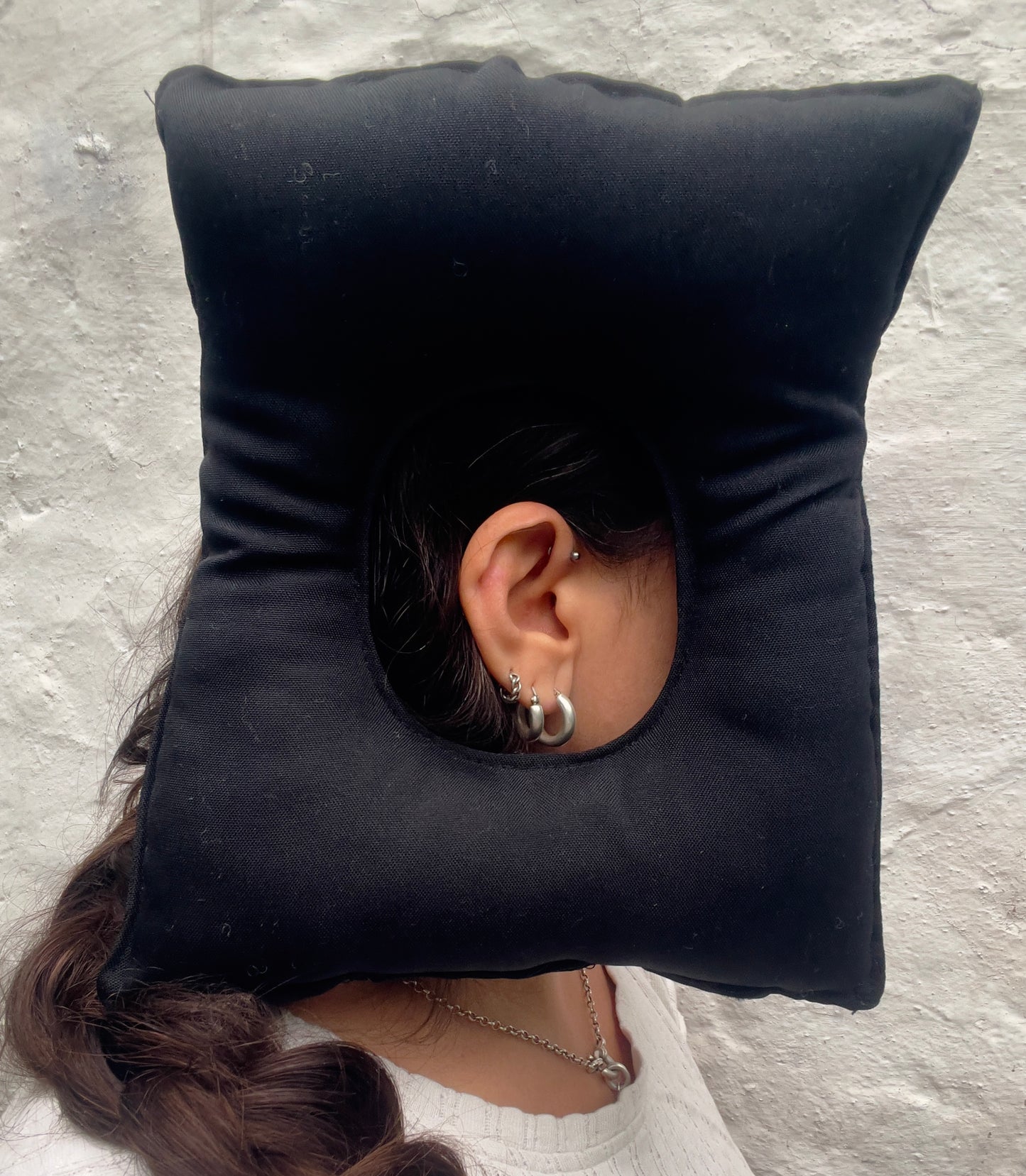 Piercing pillow